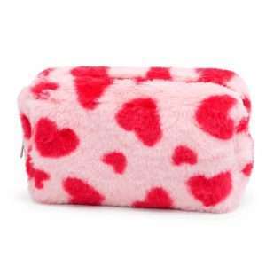Cosmetiquera Peluche Corazon